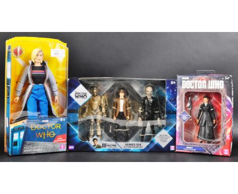 Doctor Who - New Who - a collection of x3 Character Options made boxed Dr Who action figure sets. Comprising: Series Six Acti