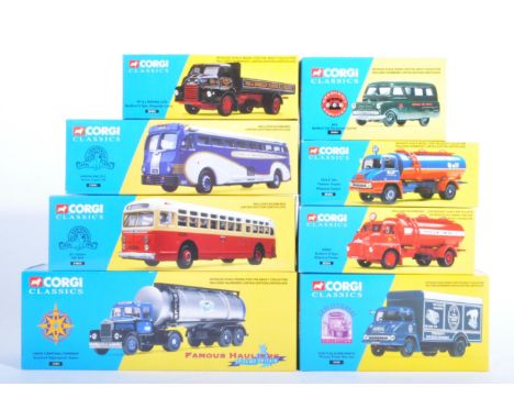 A collection of x8 assorted Corgi Classics Collectors Club diecast models to include; 16304 Crow Carrying Company Scammell Hi