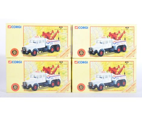 A collection of x4 Corgi Premium Edition British Road Services boxed diecast models. All being model No. 17901 BRS Rescue Sca