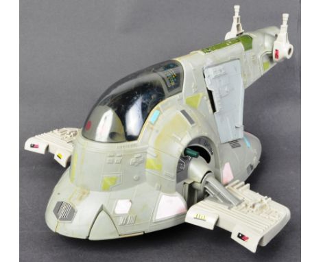 Star Wars - an original vintage Kenner / Palitoy made Star Wars action figure playset ' Slave 1 - Boba Fett's Spaceship '. 10