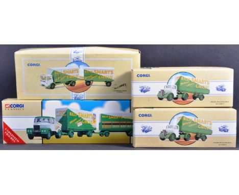 Billy Smart's Circus - a collection of x Corgi Classics / Corgi Commercials ' Billy Smart's Circus ' diecast models comprisin