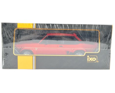 An original ' IXO Models ' 1/18 scale factory sealed diecast model No. 18CMC003 Fiat 131 Abarth 1980. Highly detailed model a