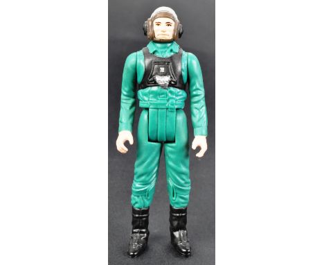 Star Wars - an original vintage 1980s (1984) Kenner / Palitoy made Star Wars action figure ' A Wing Pilot '. Figure generally