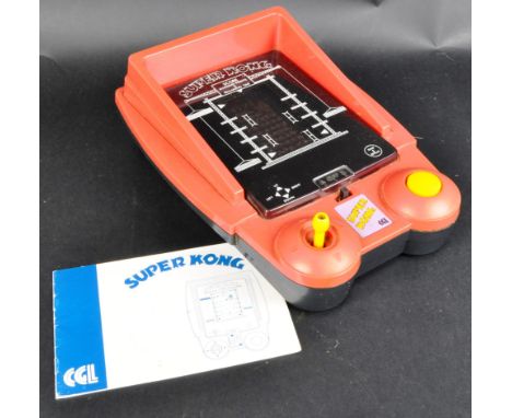 An original vintage CGL made ' Super Kong ' battery operated handheld computer game, based on Donkey Kong. Full working order