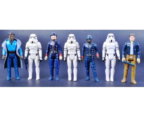 Star Wars - Bespin - a collection of x7 original vintage Kenner / Palitoy made Star Wars action figures. All Bespin related. 