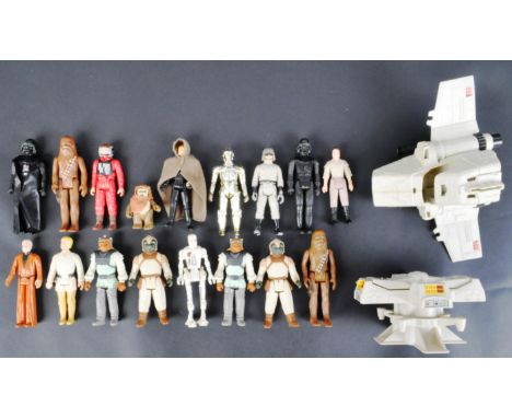 Star Wars - a collection of x17 original vintage Kenner / Palitoy made Star Wars action figures, to include: Luke Skywalker, 