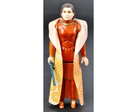 Star Wars - an original vintage Kenner / Palitoy made Star Wars action figure ' Princess Leia Organa (Bespin Gown) '. Complet