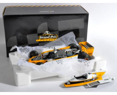 An original Exoto made 1/18 scale boxed diecast ' Grand Prix Classics ' Renault Re-20 Turbo F1 Formula 1 racing car. Superbly