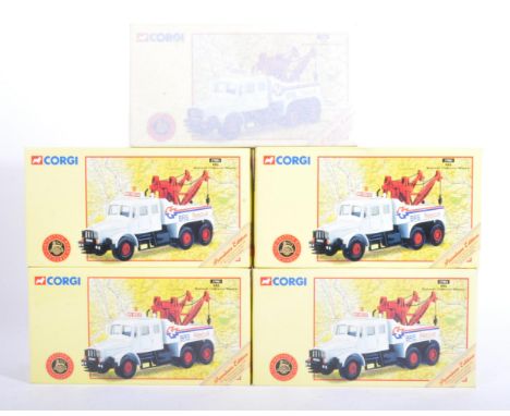A collection of x5 Corgi Premium Edition British Road Services boxed diecast models. All being model No. 17901 BRS Rescue Sca