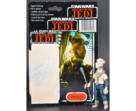 Star Wars - an original vintage 1983 Palitoy made Star Wars ' Last 17' ' Power Of The Force ' action figure ' Yak Face '. Com