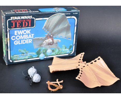 Star Wars - an original vintage 1983 Kenner made Star Wars action figure playset ' Ewok Combat Glider '. 100% complete, inclu