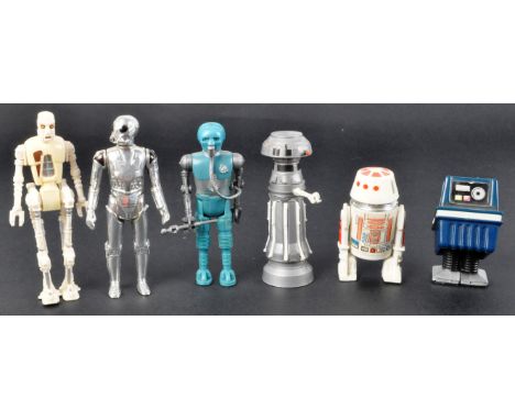 Star Wars - Droids - a collection of x6 original vintage Kenner / Palitoy made Star Wars action figures - all droids - to inc