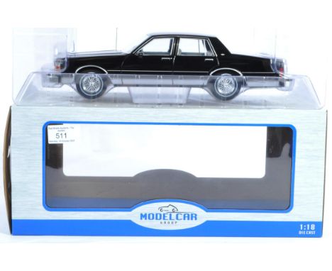 An original boxed 1/18 scale diecast model No. MCG18113 Chevrolet Caprice. The model appearing mint, within original box. Hig