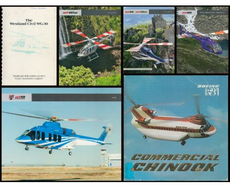 Bell and Boeing Collection of Literature includes Bell 505 Product Specifications 2017, Bell 429 and 429 WLG, Bell 407 GXP( B