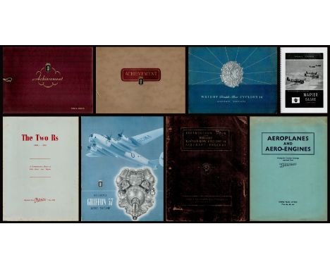 Aircraft Engine Publications Collection Includes Wright Double-Row Cyclone 14 - Aircraft Engines, Aeroplanes and Aero-Engines