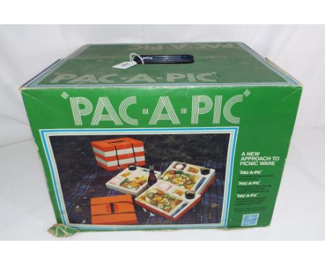 A Pac - a - Pic vintage picnic box in original packaging