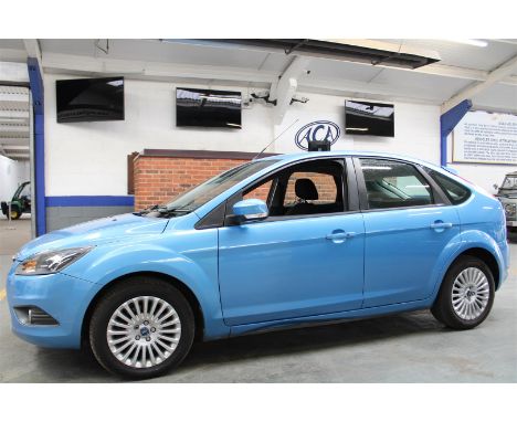 Make &amp; Model: Ford Focus Titanium AutoDate of Reg: YK10 NFCColour: Bluecc: 1999MoT: 25-07-2022Fuel Type: PETROLMileage: 5