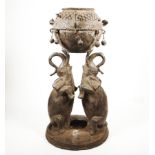 RITUALGEFÄß/KUDUO, Aschanti/Ghana,