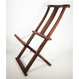 FALTSTUHL/ SCHERENSTUHL/ FOLDING CHAIR, China, 19.Jh.,