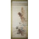 KEIGETSU, Sanjin (Matsubayashi, Keigetsu *1876 +1963), Rollbild/ Kakemono,