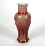 BALUSTERVASE, China, 18. Jh. (?),