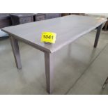 NORAH LIVE EDGE DINING TABLE - MSRP $3,600.00 - (TABLE ONLY - CHAIRS LOTTED SEPARATELY)