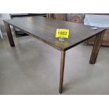 AEDE DINING TABLE W/ (2) END LEAVES - MSRP $7,238.00 - (TABLE ONLY - CHAIRS LOTTED SEPARATELY)