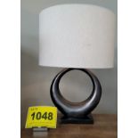 PAIR OF DECORATIVE SIDE LAMPS