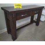 CONSOLE TABLE - 50" X 17" X 31"