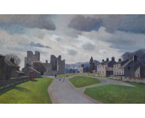 § § Anne Isabella Brooke (British, 1916-2002) Castle Bolton, Wenseydaleoil on canvassigned35 x 55cm Good original untouched c