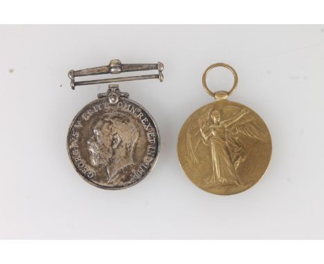 Medals of 65625 Private Kenneth Farquharson Ireland of the 11th Battalion Cheshire Regiment who died 1st June 1918 and is com