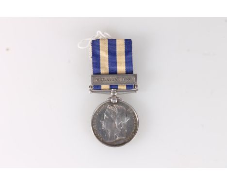 Medal of 1221 Private J Rhodes of the 2nd Battalion King's Own Scottish Borderers comprising Egypt medal 1882 (undated) with 