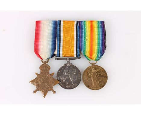 Medals of 1512 Private Henry Charles Bint of the 16th Battalion London Regiment (Queens Westminster Rifles), who died 28th Se