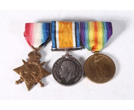Medals of Captain A I Henderson of the Highland Light Infantry comprising WWI war medal and victory medal [CAPT A I HENDERSON