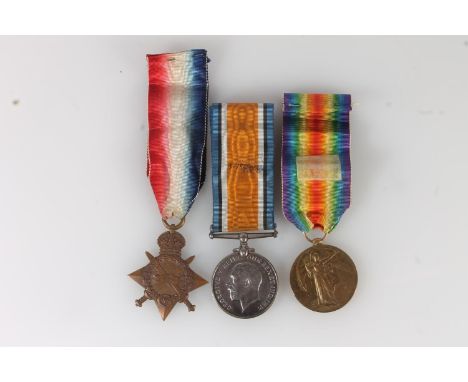 Medals of 6815 Private Robert Davidson of the 1st/4th Battalion Kings Own Scottish Borderers KOSB who died age 21 who died ki