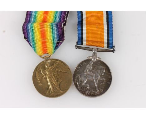Medals of 12769 Worker L Sutherland of Queen Mary's Army Auxiliary Corps comprising WWI war medal and victory medal [12769 WK