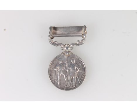 Medal of 5187 Private H Scott of the 2nd Battalion Highland Light Infantry HLI comprising India medal 1895 with 'PUNJAB FRONT