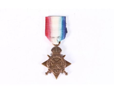 Medal of 9745 Private W Stevenson of the 2nd or 9th Battalion West Yorkshire Regiment, who died 17th September 1916, commemor