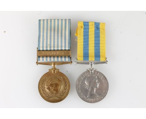 Medals of 2327703 Signalman M Campbell of the Royal Signals comprising Elizabeth II Korea medal [2327703 SIGMN M CAMPBELL R S