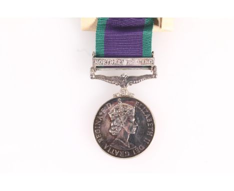 Medal of 24165406 Signaller I A Heath of the Royal Signals comprising Elizabeth II general service medal (1962 For Campaign S