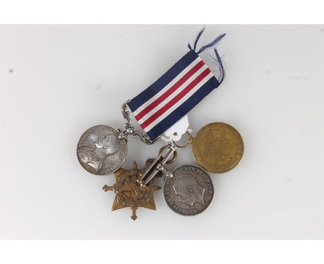 Medals of 16229 Acting Corporal A McCutcheon of the Royal Scots Fusiliers comprising George V (uncrowned head 1916-30 variety