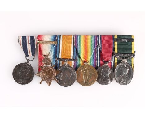 Medals of 9949 Private Felix O'Hara of the Yorkshire Regiment and Calcutta Police comprising George V King's Police medal (2n