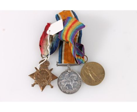 Medals of 8698 Private G Bell of the Durham Light Infantry comprising WWI war medal, victory medal [8698 PTE G BELL DURH LI] 