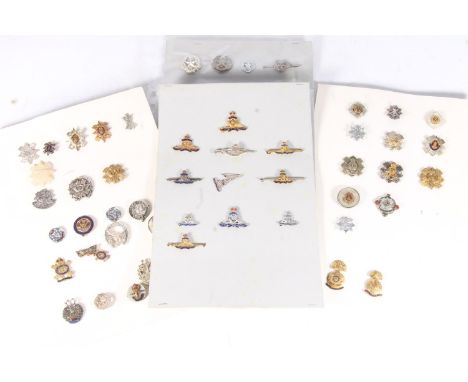 Regimental sweetheart brooches to include Royal Artillery, Royal Scots, The Royal Scots Fusiliers, Cameronians Scottish Rifle