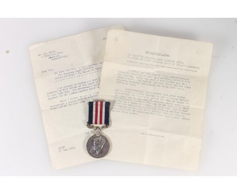 Medal of 14417259 Lance Corporal Geoffrey Smith of the Highland Light Infantry (City of Glasgow Regiment) comprising George V