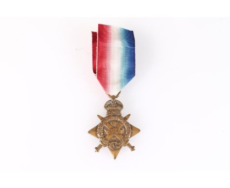 Medals of 313727 Private Frederick Charles Blake of the 1st Battalion Hampshire Regiment, who died 4th October 1917 aged 24, 