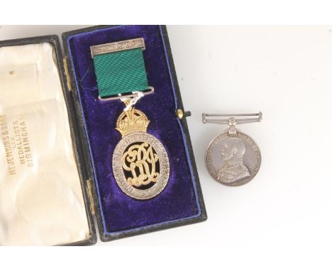 Medals of Captain A R Hill of the 1st Battalion Bengal and Nagpur Royal Volunteer Rifle Corps comprising Indian Volunteer For