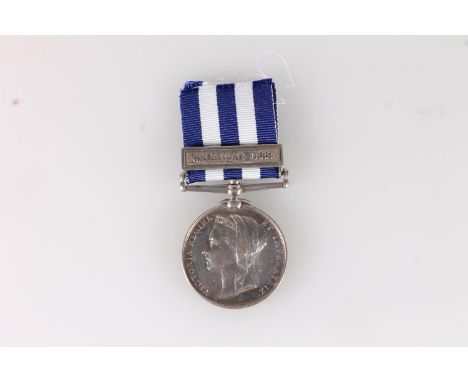 Medal of 573 Private T T Gibson of the 2nd Battalion King's Own Scottish Borderers comprising Egypt medal 1882 (undated) with