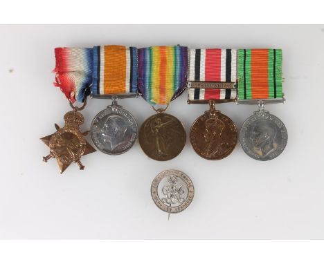 Medals of 6729 Private Robert Davidson of the 4th Battalion Kings Own Scottish Borderers and Special Police Constable who was