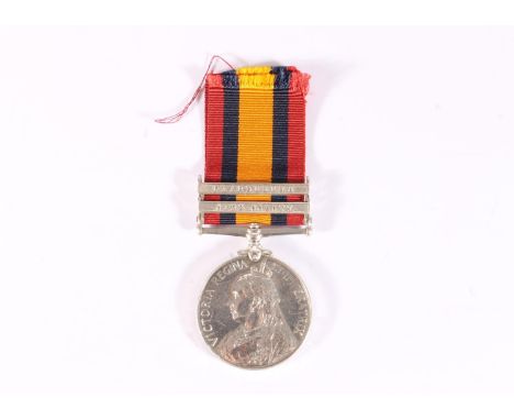 Medal of 6391 Private J Pringle of the Kings Own Scottish Borderers KOSB comprising Boer War Queens South Africa medal with '